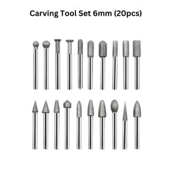 Carving Tool Set 6mm (20pcs)