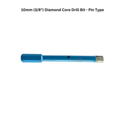 10mm (3/8") Diamond Core Drill Bit - Pin Type