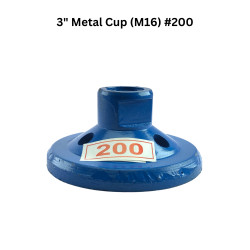 3" Metal Cup (M16) #200