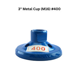 3" Metal Cup (M16) #400