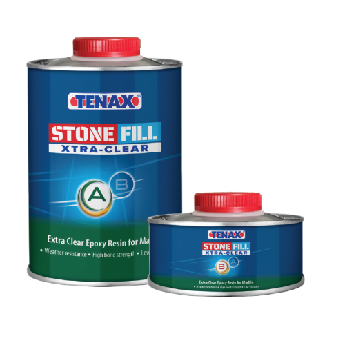 Tenax Epoxy Granite & Marble Crack Filler-StoneFill Xtra-Clear Tenax Epoxy Granite & Marble Crack Filler-StoneFill Xtra-Clear